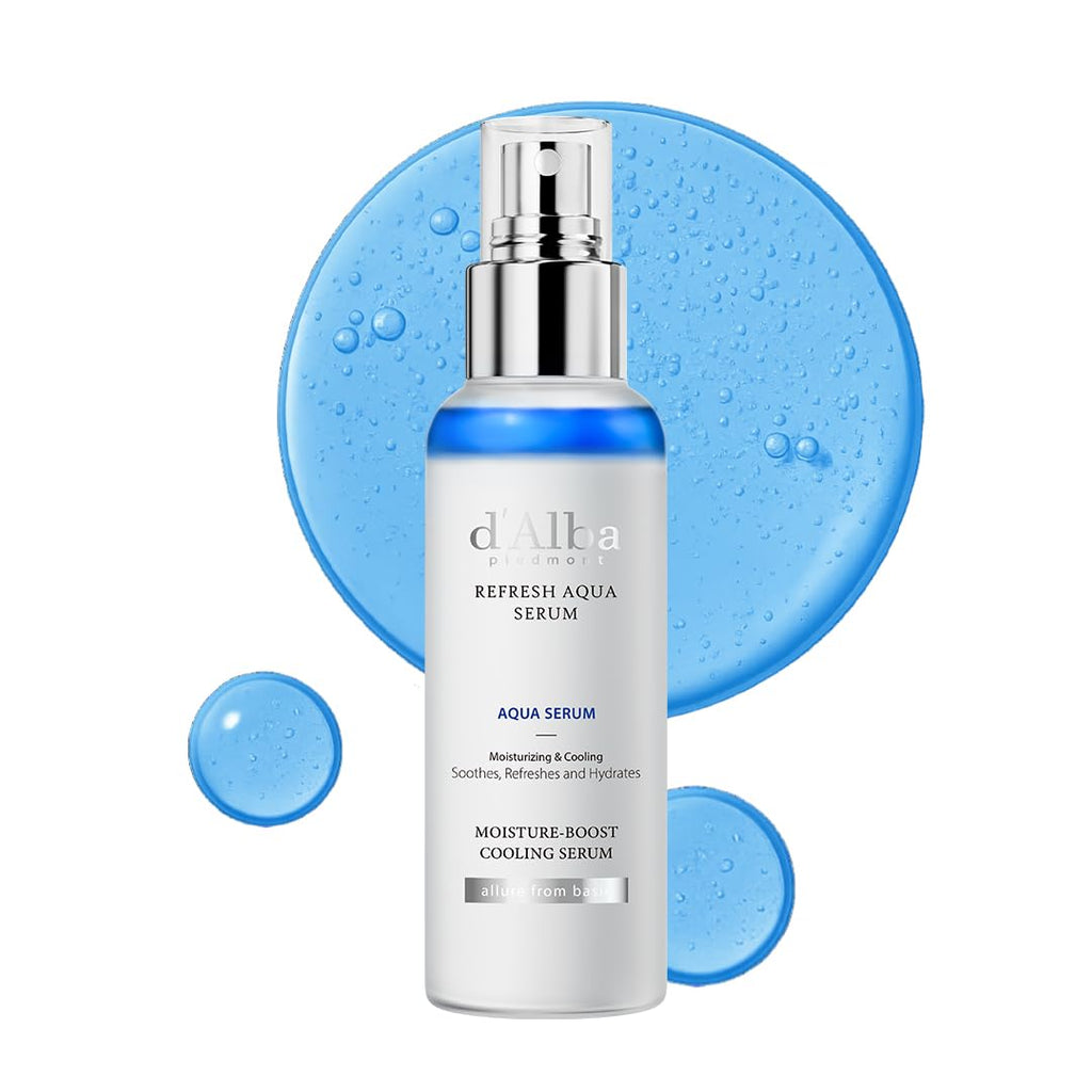 d'alba Piedmont Italian White Truffle First Spray Serum, Vegan Skin Care, Light-weight Face Moisturizer, Glow Serum for Radiant Skin, Non Comedogenic, All In One Mist, Korean Skin Care (3.38 fl oz.)