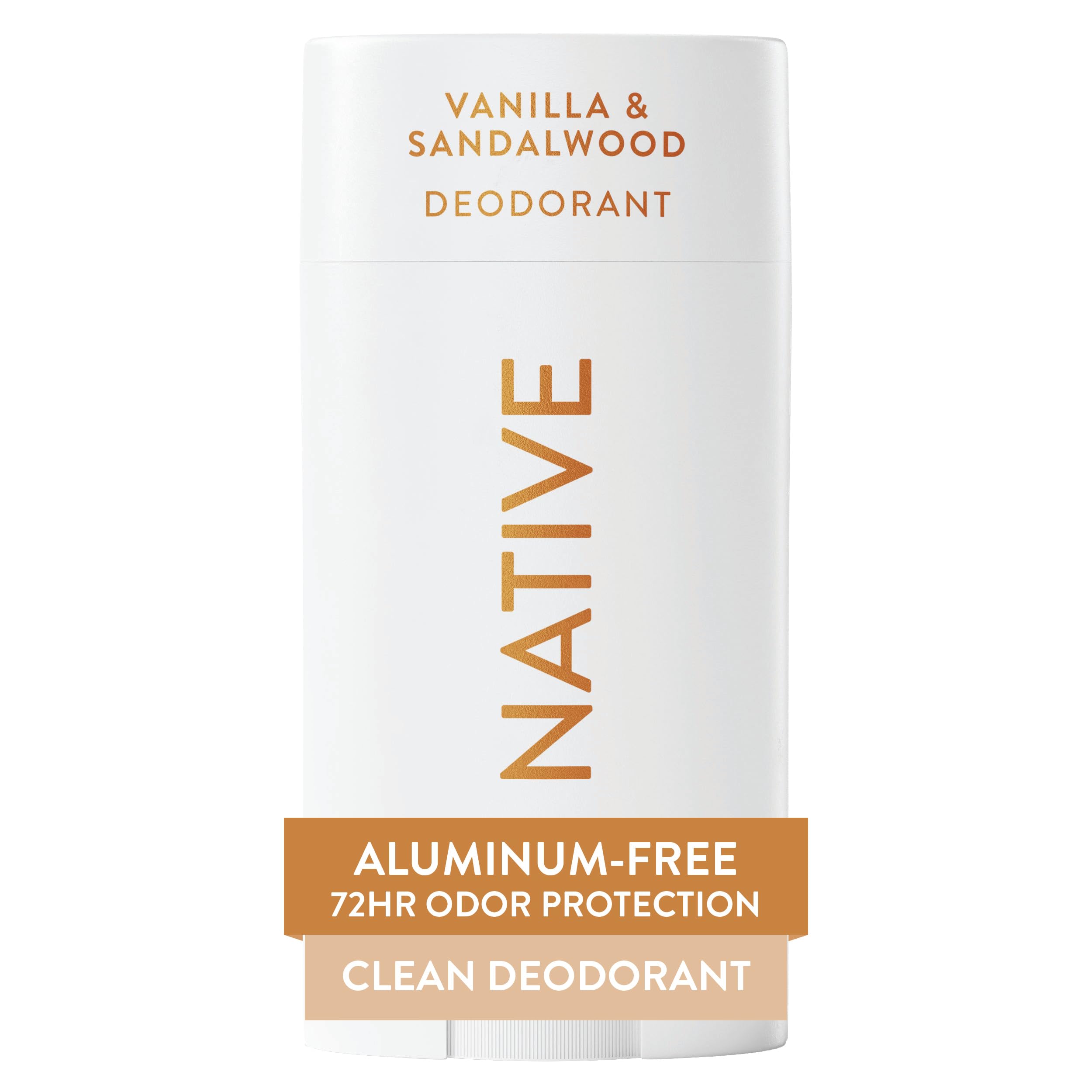 Native Deodorant Contains Naturally Derived Ingredients, 72 Hour Odor Control, Deodorant for Women and Men, Aluminum Free, Coconut & Vanilla 2.65oz