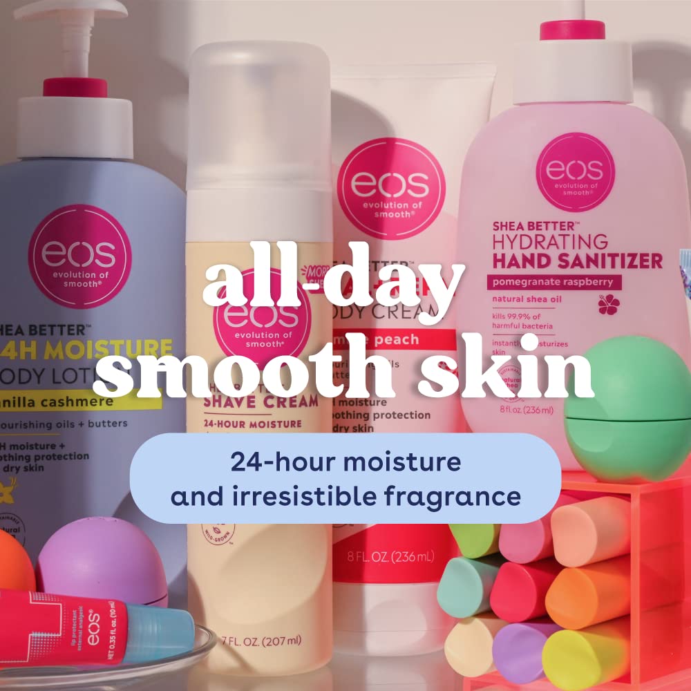 eos Shea Better Hand Cream - Coconut Hand Lotion and Skin Care | Instant Hydration + Lasting Protection | 2.5 oz