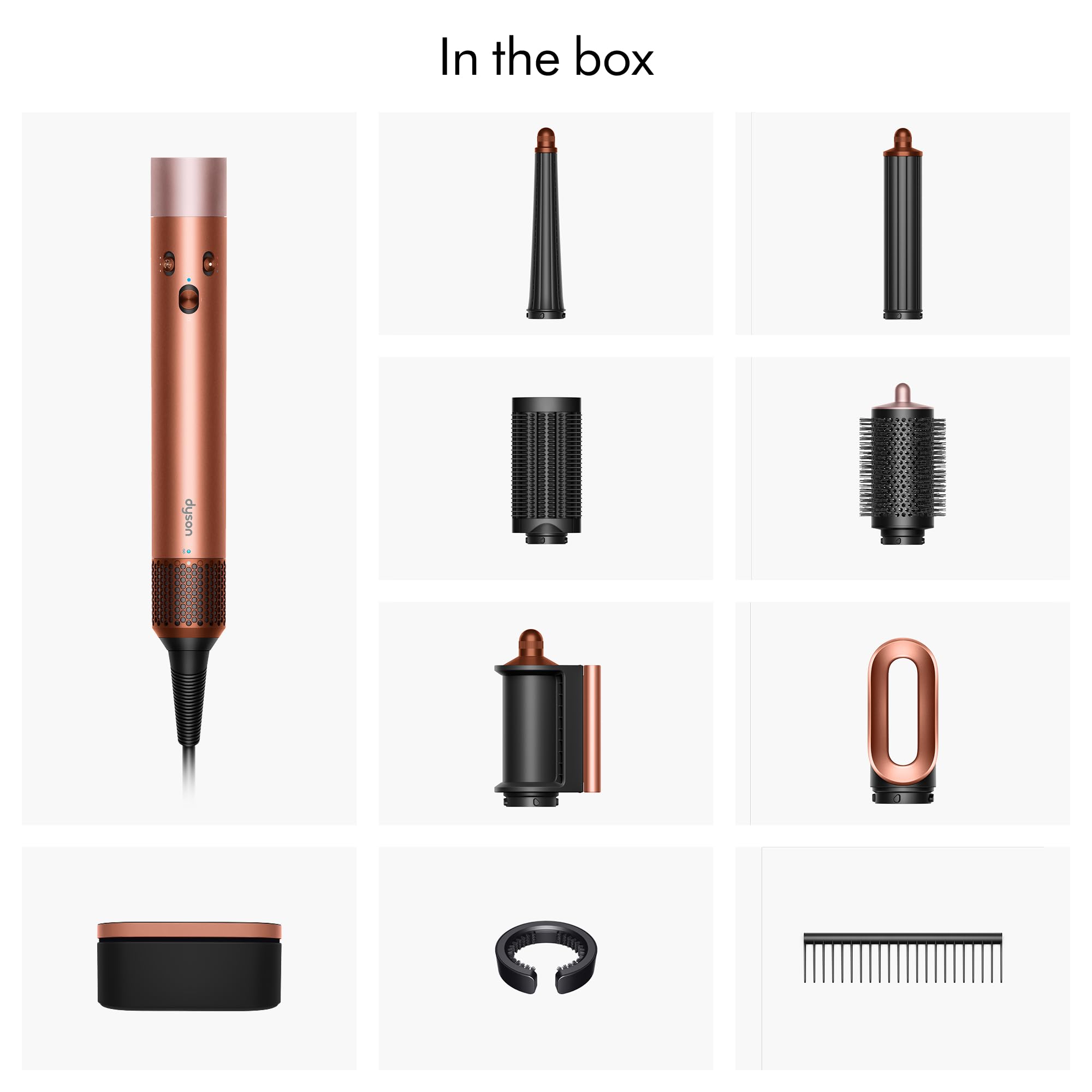 Dyson Airwrap i.d.™ Multi-Styler, Allure Winner, Bluetooth Connected, No Heat Damage, 6-in-1 Versatility, Intelligent Hair Styler
