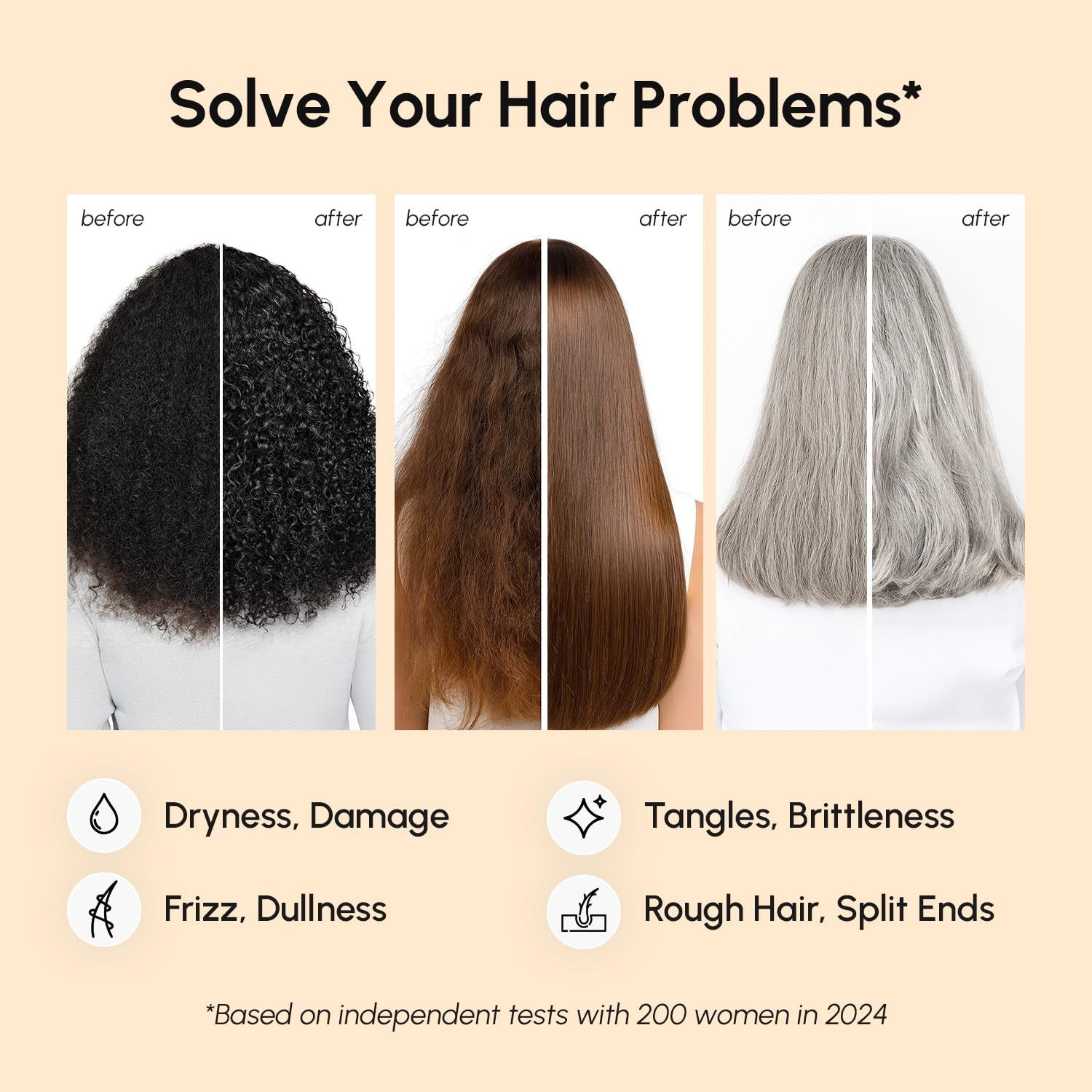 MAREE Deep Conditioning Hair Mask for Damaged Hair Treatment – Keratin Hair Care for Hydrating Growth Repair Moisturizing – Dry Curly Color Refreshing – Tratamiento Mascarilla Para el Cabello Seco