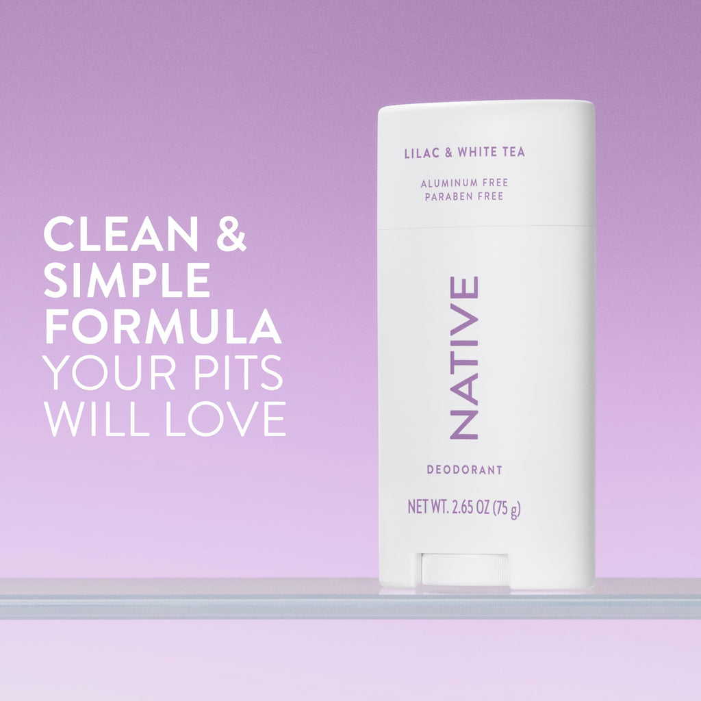 Native Deodorant Contains Naturally Derived Ingredients, 72 Hour Odor Control, Deodorant for Women and Men, Aluminum Free, Coconut & Vanilla 2.65oz