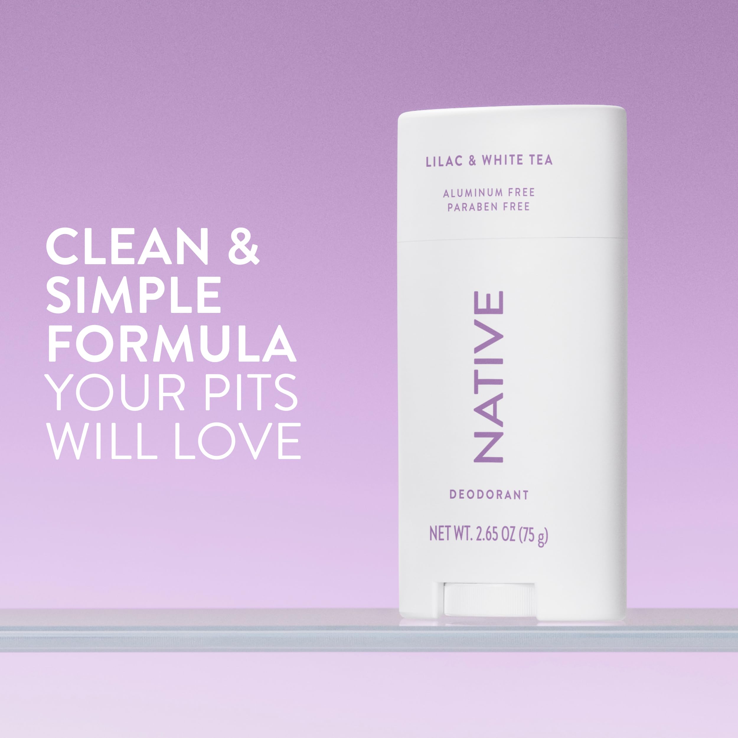 Native Deodorant Contains Naturally Derived Ingredients, 72 Hour Odor Control, Deodorant for Women and Men, Aluminum Free, Coconut & Vanilla 2.65oz