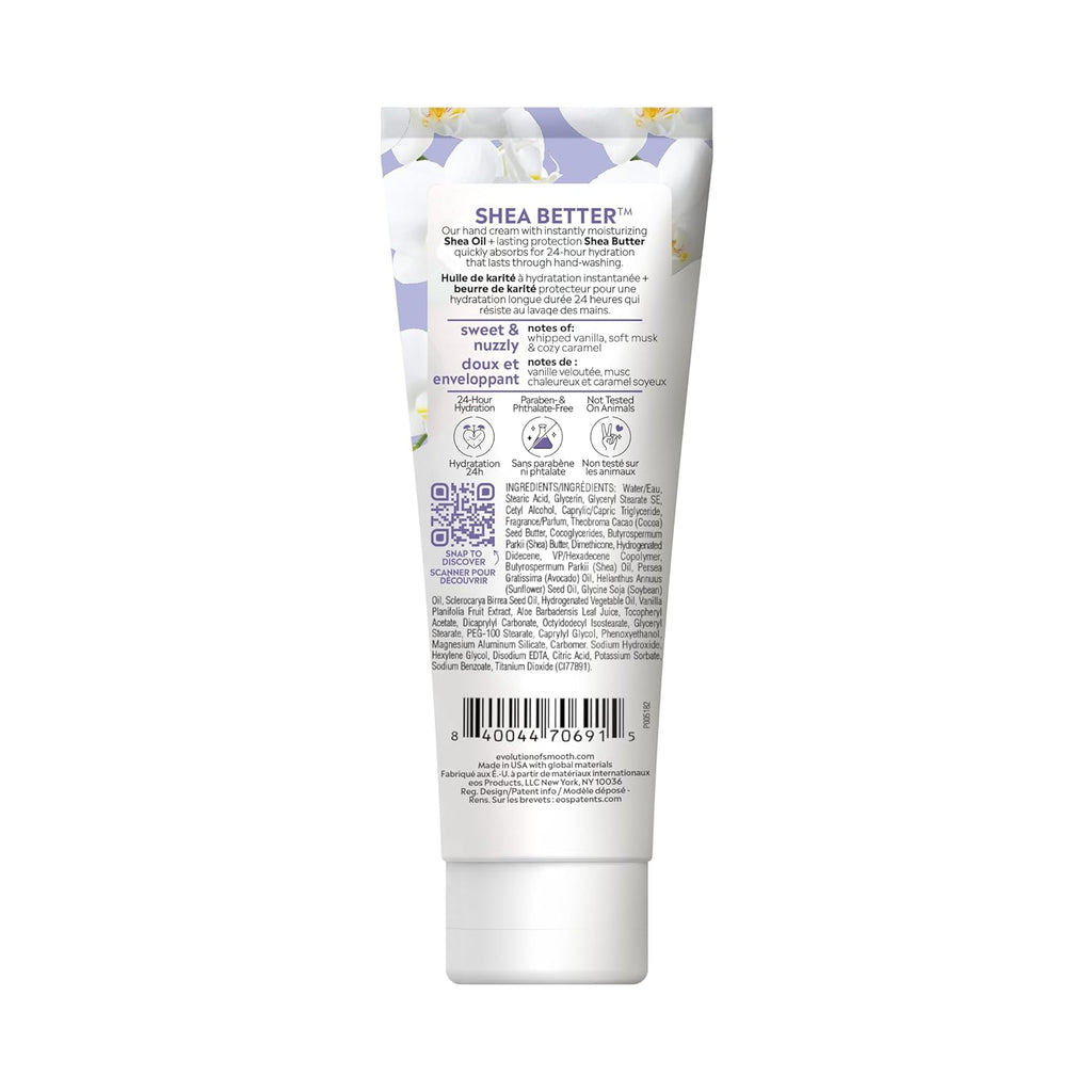 eos Shea Better Hand Cream - Coconut Hand Lotion and Skin Care | Instant Hydration + Lasting Protection | 2.5 oz
