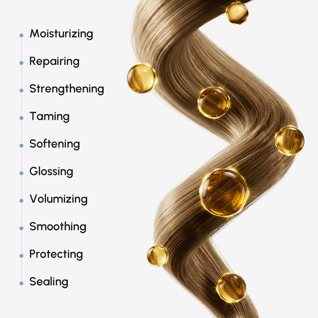 MAREE Deep Conditioning Hair Mask for Damaged Hair Treatment – Keratin Hair Care for Hydrating Growth Repair Moisturizing – Dry Curly Color Refreshing – Tratamiento Mascarilla Para el Cabello Seco