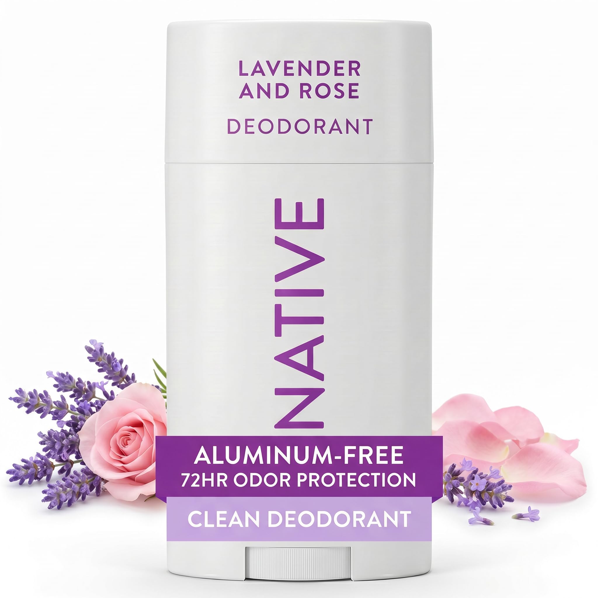 Native Deodorant Contains Naturally Derived Ingredients, 72 Hour Odor Control, Deodorant for Women and Men, Aluminum Free, Coconut & Vanilla 2.65oz