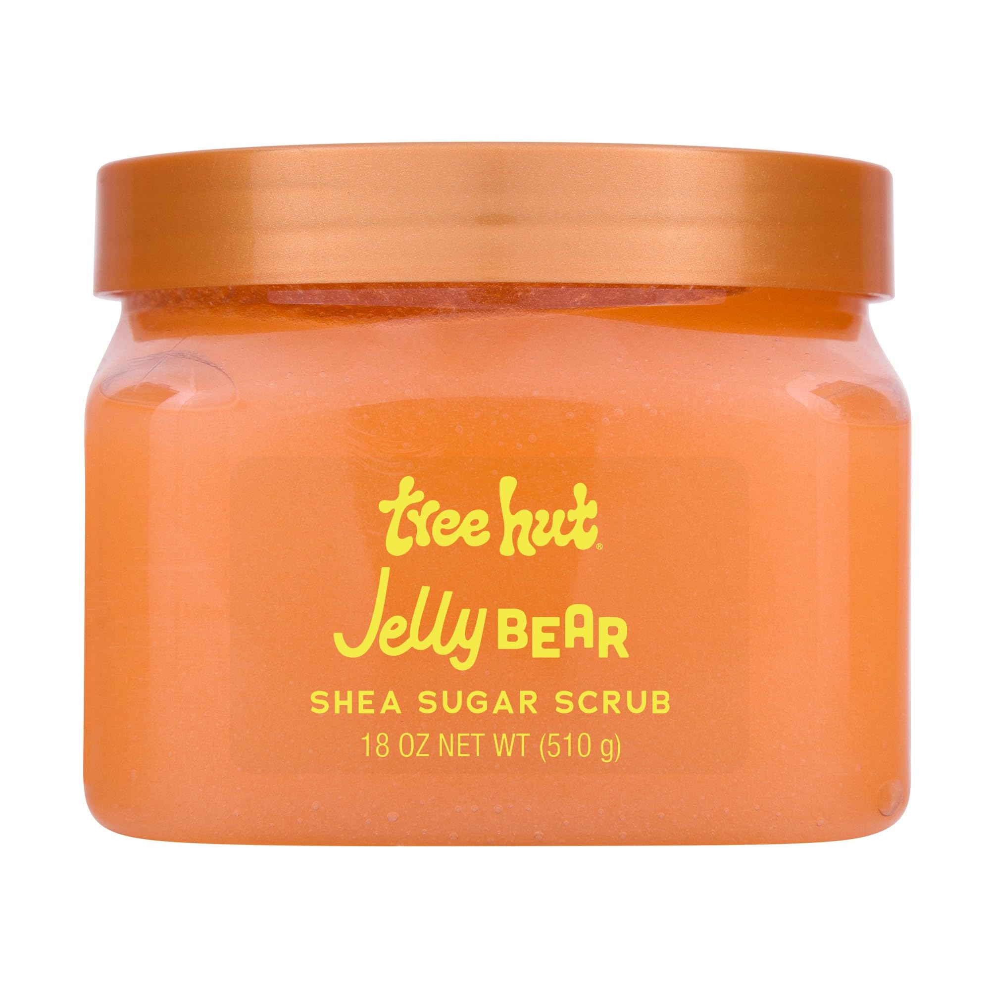 Tree Hut Pink Hibiscus Body Scrub, Exfoliating & Hydrating Sugar Scrub with Shea Butter & Essential Oils, Smooth Skin, Body Exfoliator For All Skin Types, Self Care Gifts for Women, Vegan, 18 Oz