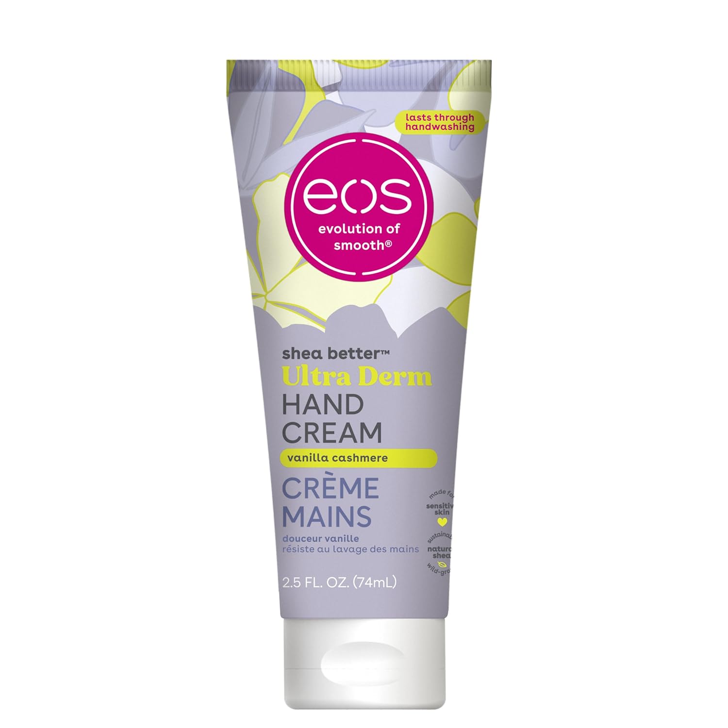 eos Shea Better Hand Cream - Coconut Hand Lotion and Skin Care | Instant Hydration + Lasting Protection | 2.5 oz