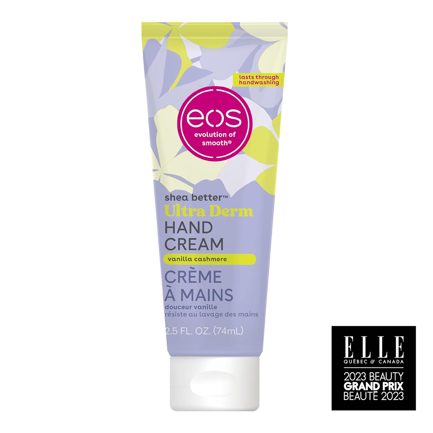 eos Shea Better Hand Cream - Coconut Hand Lotion and Skin Care | Instant Hydration + Lasting Protection | 2.5 oz