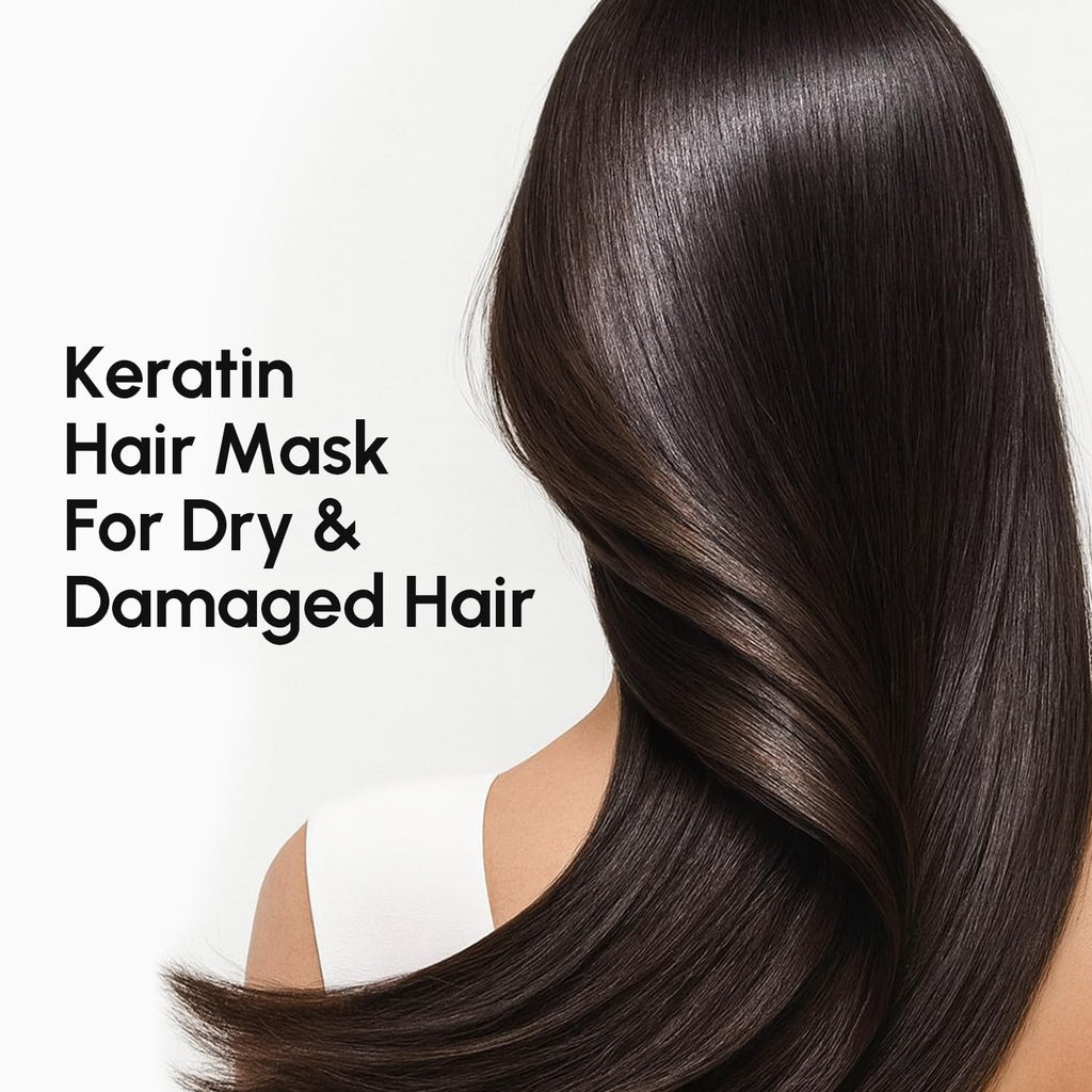 MAREE Deep Conditioning Hair Mask for Damaged Hair Treatment – Keratin Hair Care for Hydrating Growth Repair Moisturizing – Dry Curly Color Refreshing – Tratamiento Mascarilla Para el Cabello Seco