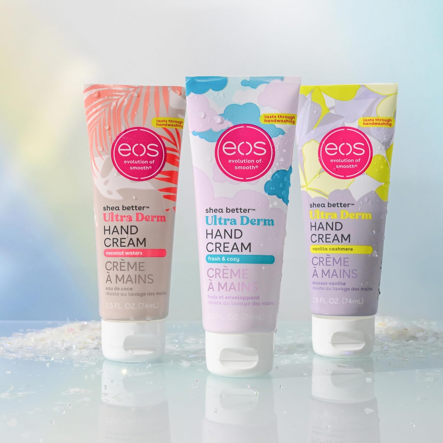 eos Shea Better Hand Cream - Coconut Hand Lotion and Skin Care | Instant Hydration + Lasting Protection | 2.5 oz