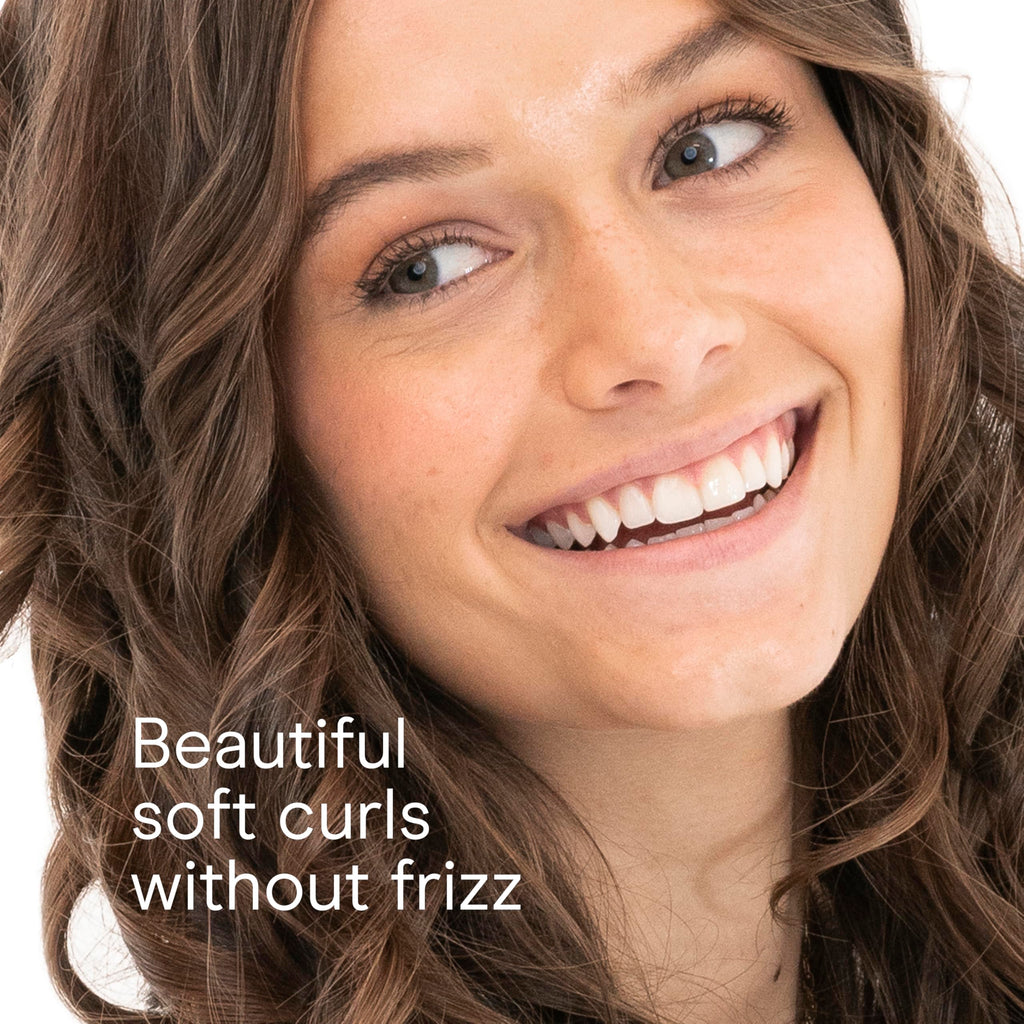Conair Double Ceramic 1-Inch Curling Iron, 1-Inch Barrel Creates Classic Curls, Hair Curler for Use on Short, Medium, & Long Hair, White/Rose Gold
